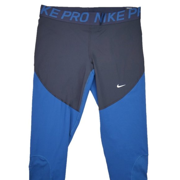 Nike Pro 365 Crop Compression Breathable Tights - Picture 1 of 8